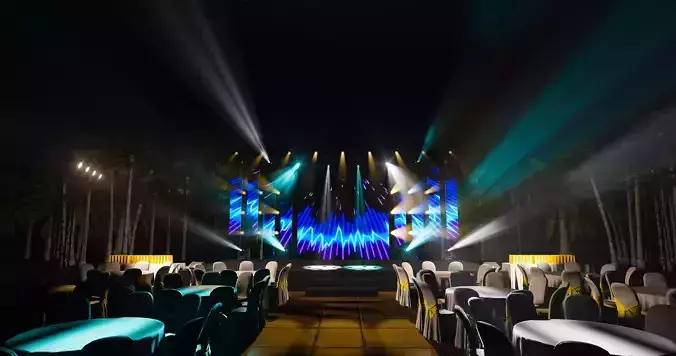 3D stage design - 8 design 3d model