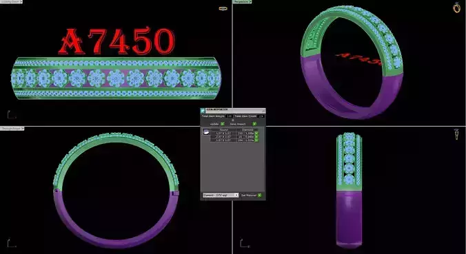 bangle bracelet 15 model 