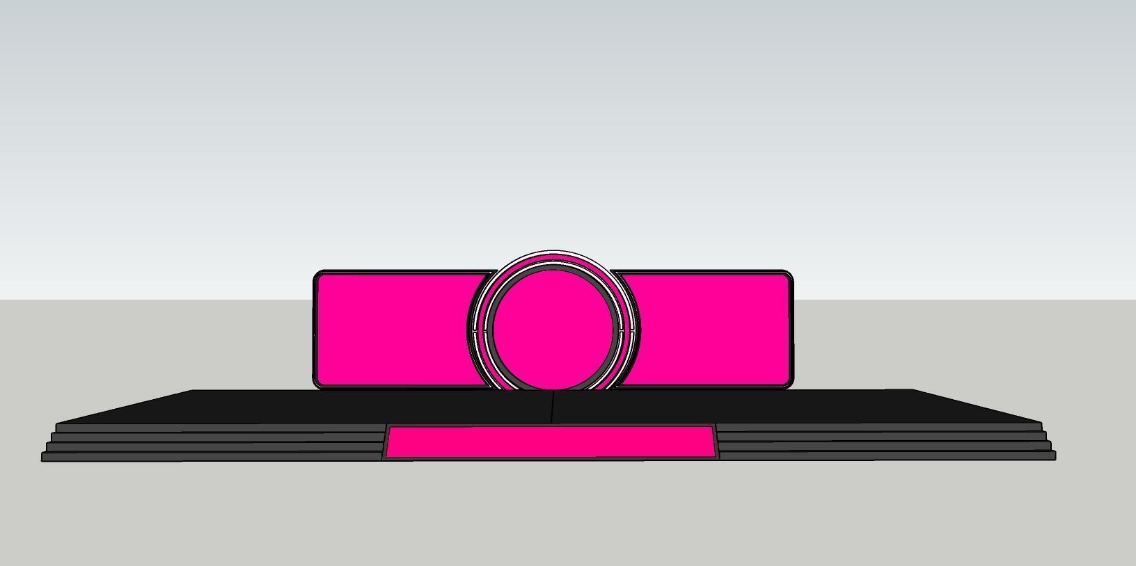 3d stage design for live show - 7 design 3d model  Texture_11