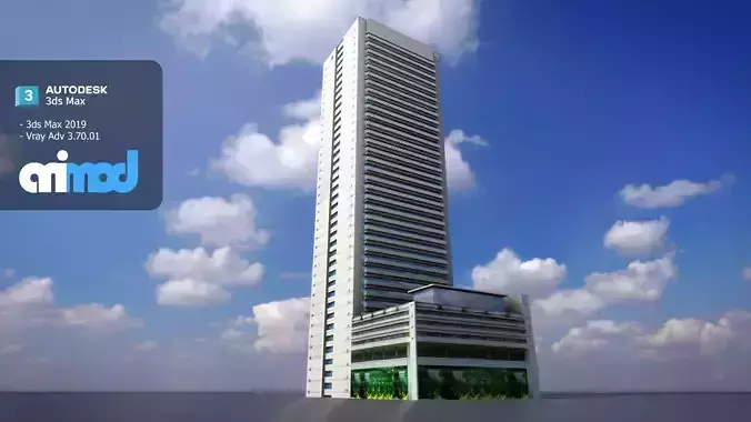 Hk Building 0003 3D model
