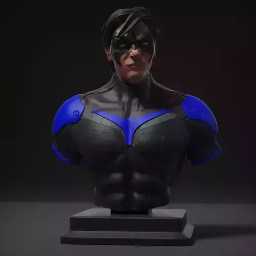 Nightwing Bust 3D print model