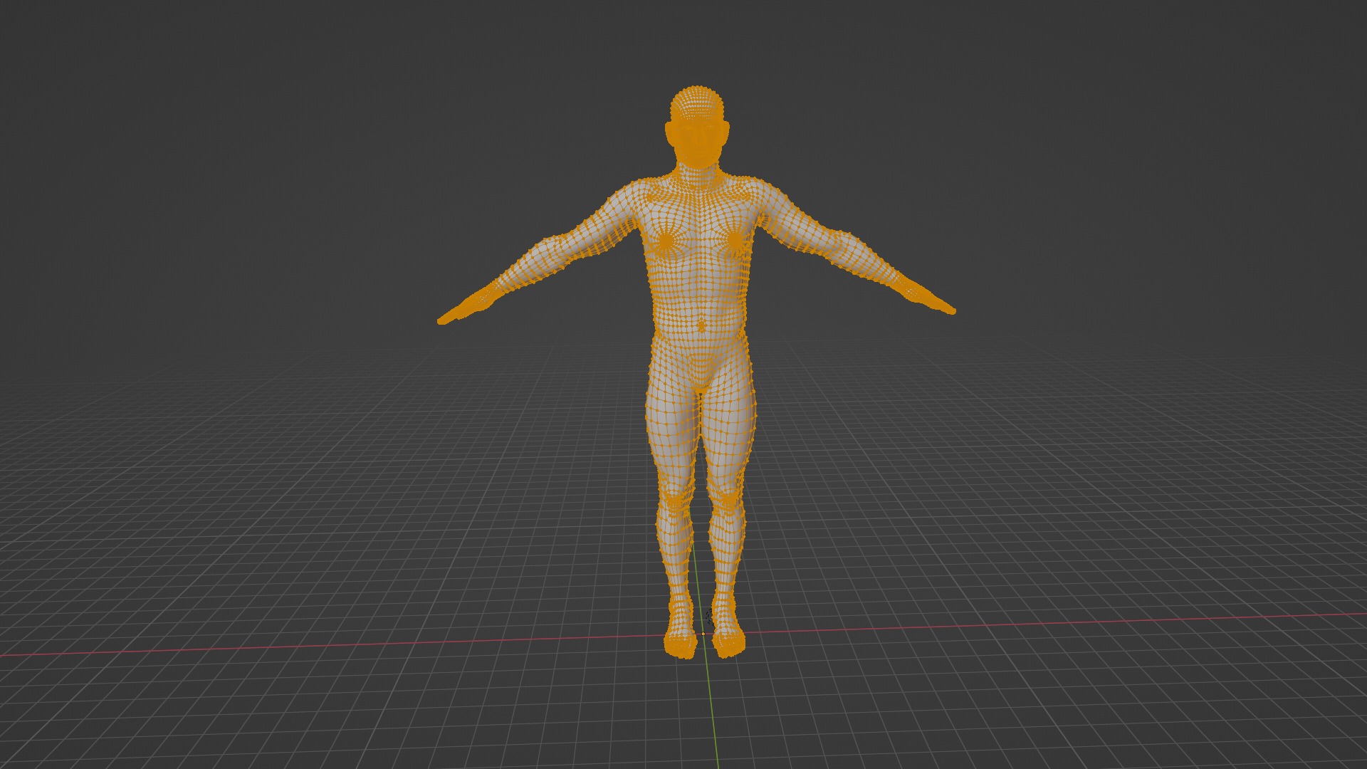Male Body 3D model_3