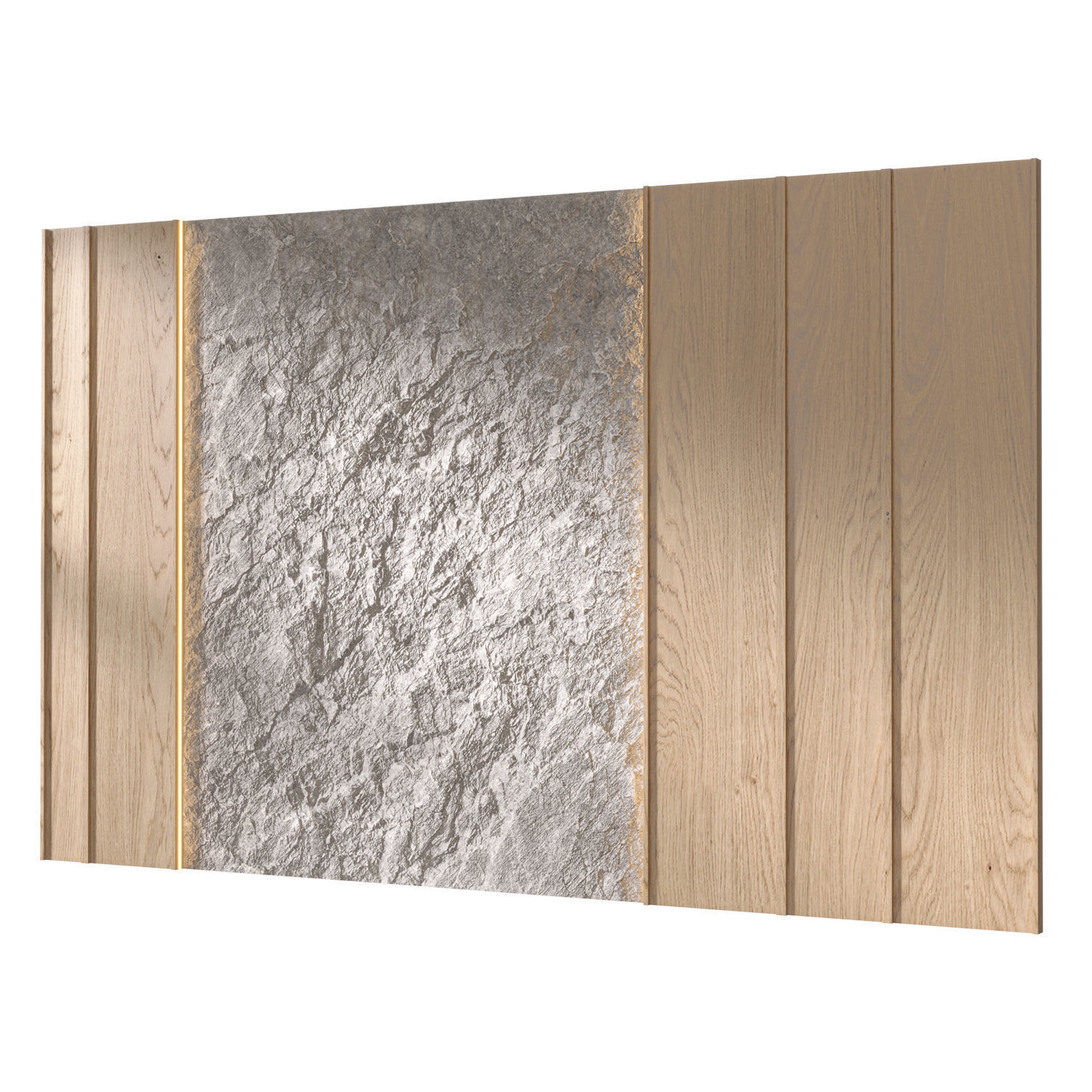 3D wall panel 03 3D model_3