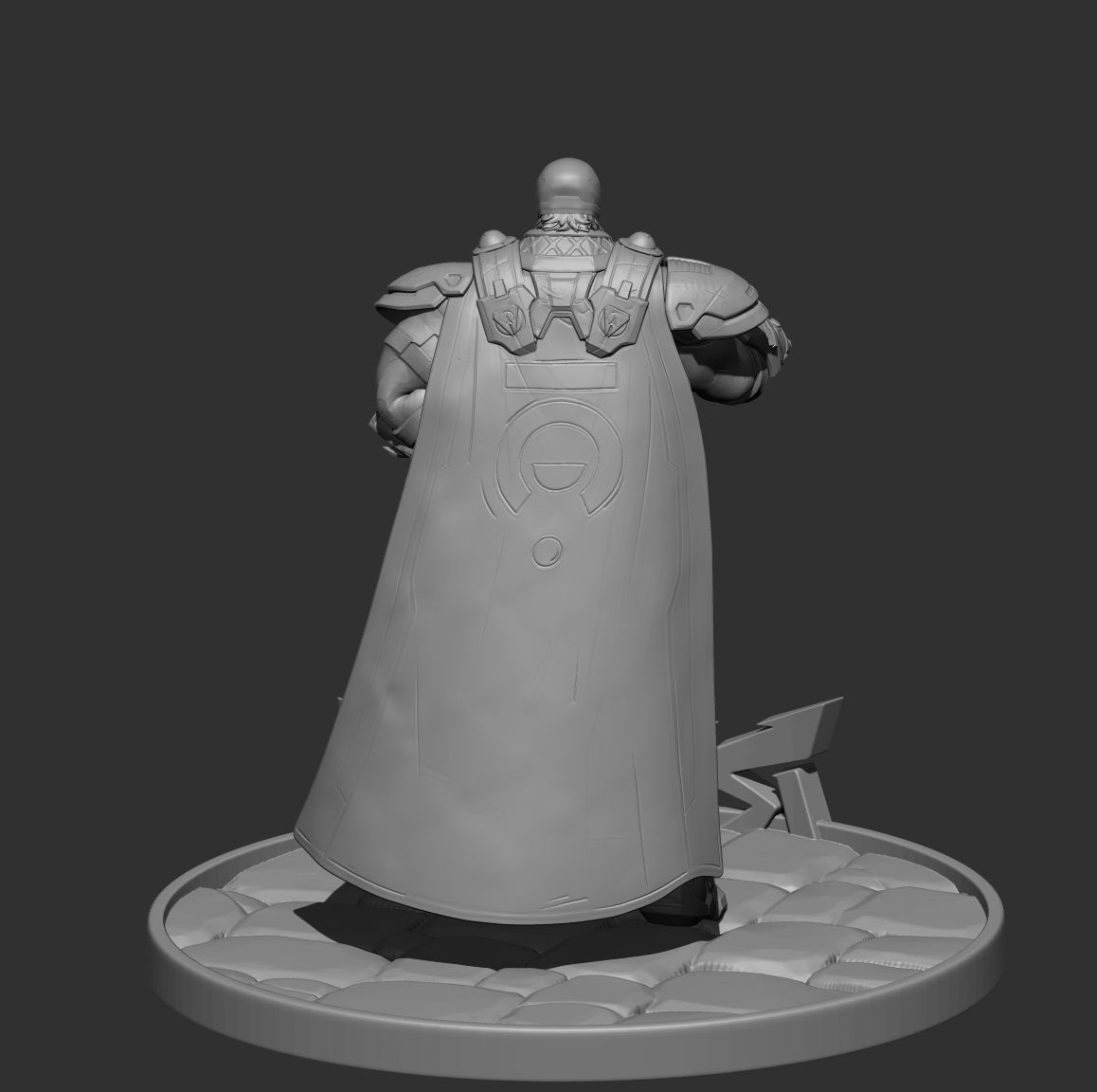magneto figure  3D print model_4