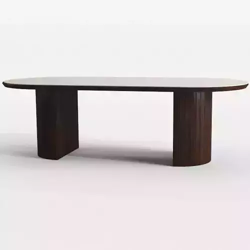 cuvred table 