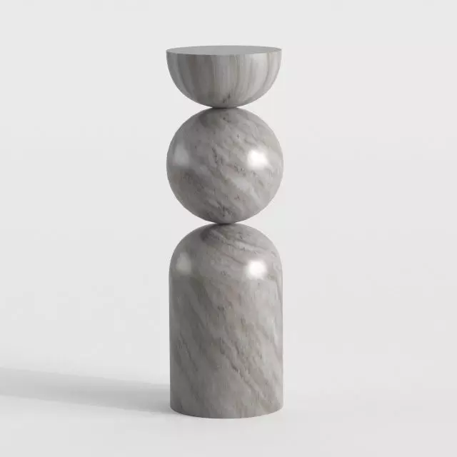 Column Lewis Sand 3D model_0