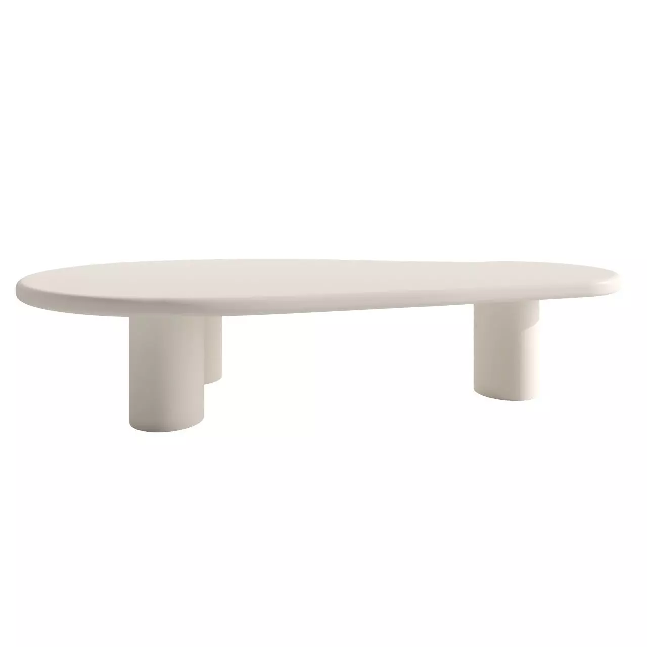 Coffee table Clayton Beige 3D model_0
