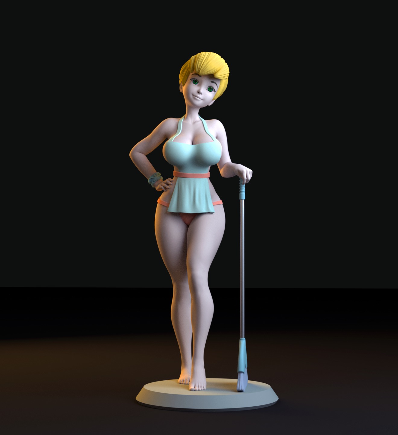 TinkerBell - Housewife Maid Version 3D print model_1