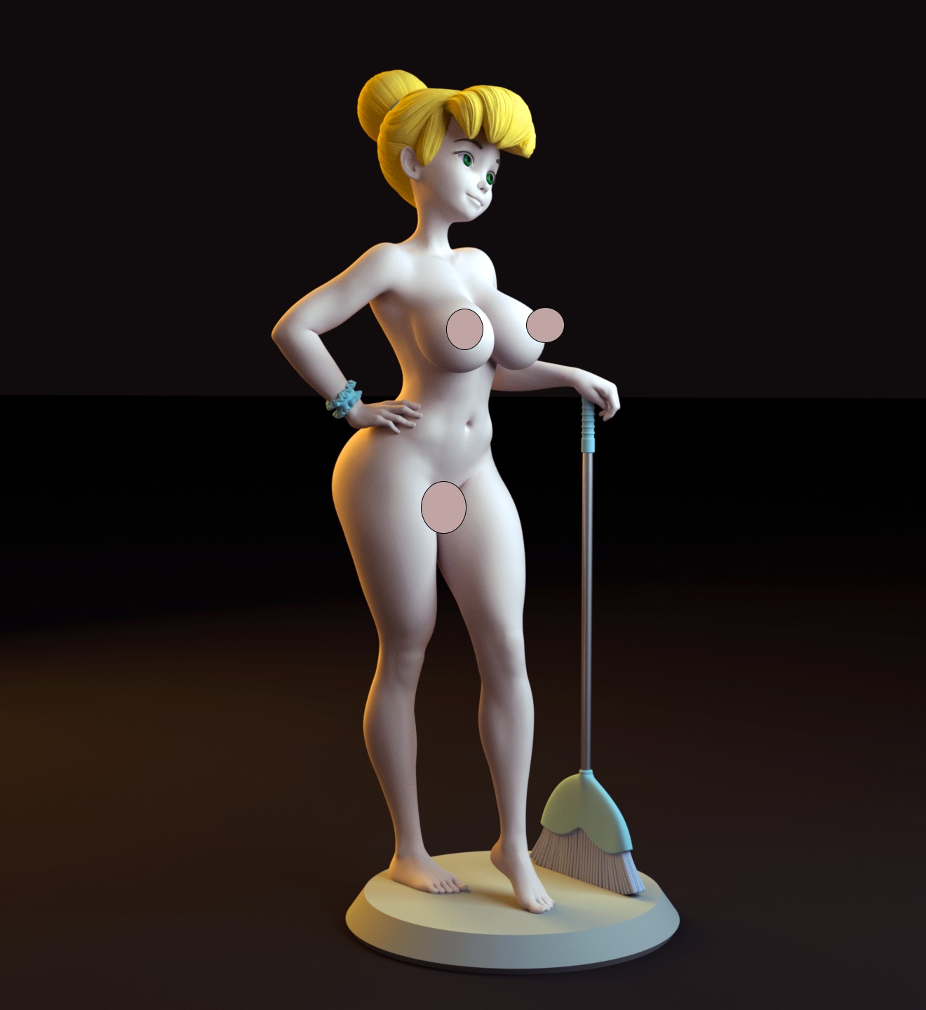 TinkerBell - Housewife Maid Version 3D print model_3