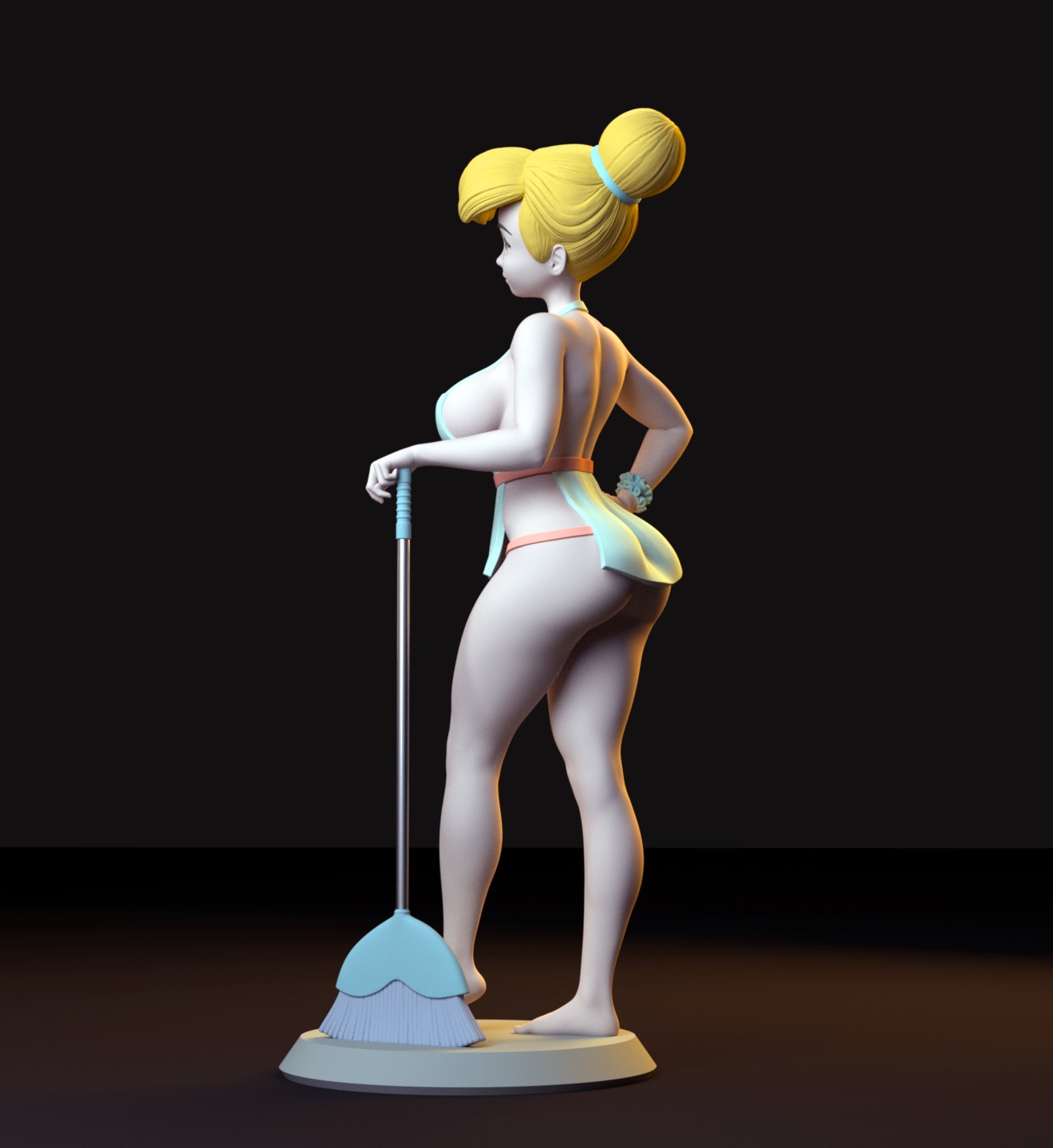 TinkerBell - Housewife Maid Version 3D print model_6
