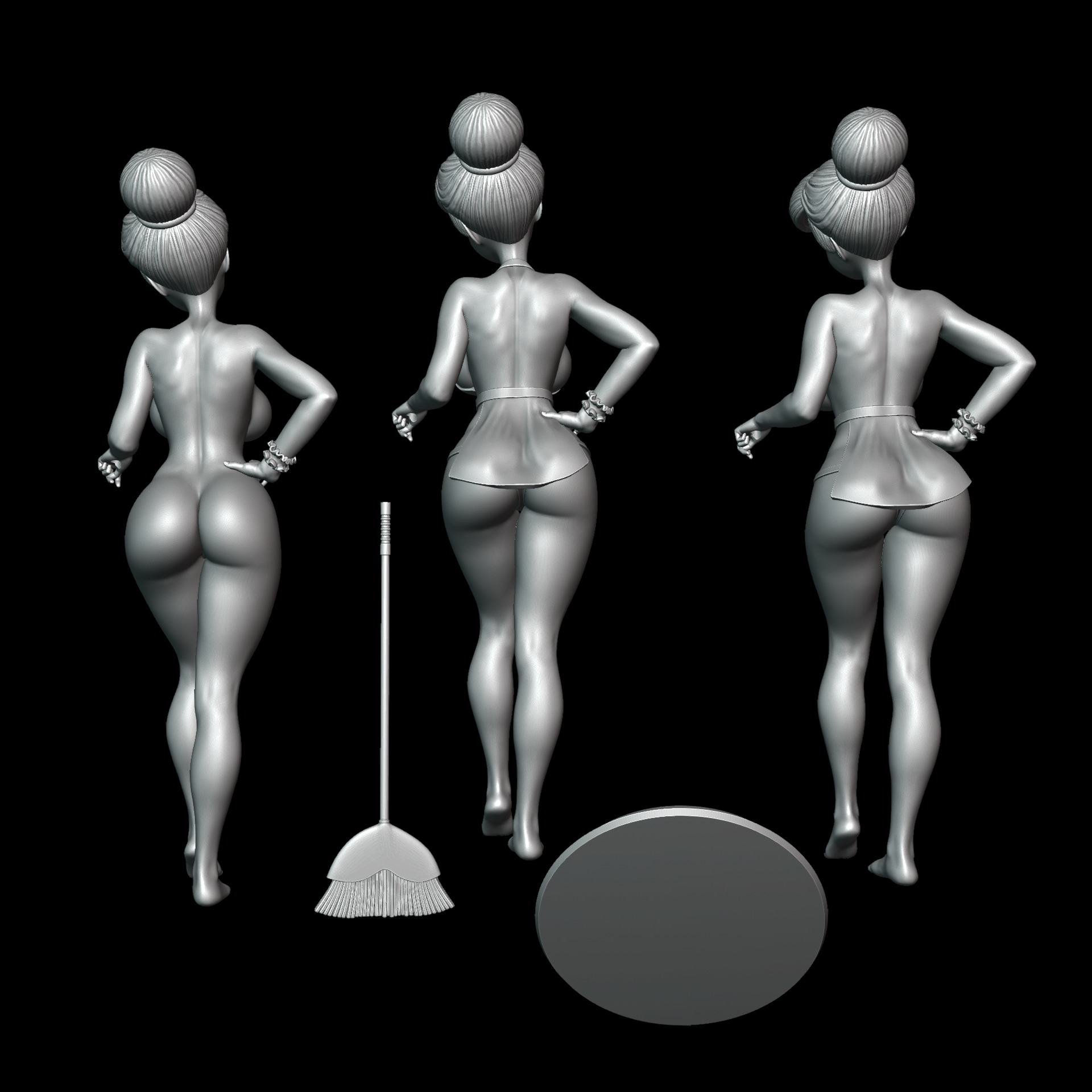 TinkerBell - Housewife Maid Version 3D print model_10