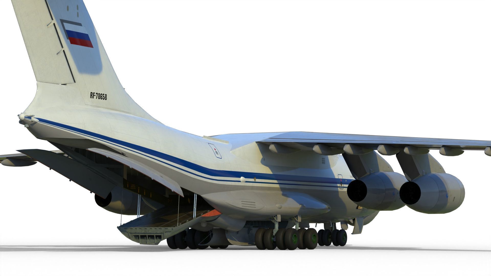 Il-76 MD-90A Airlifter 3D model_1
