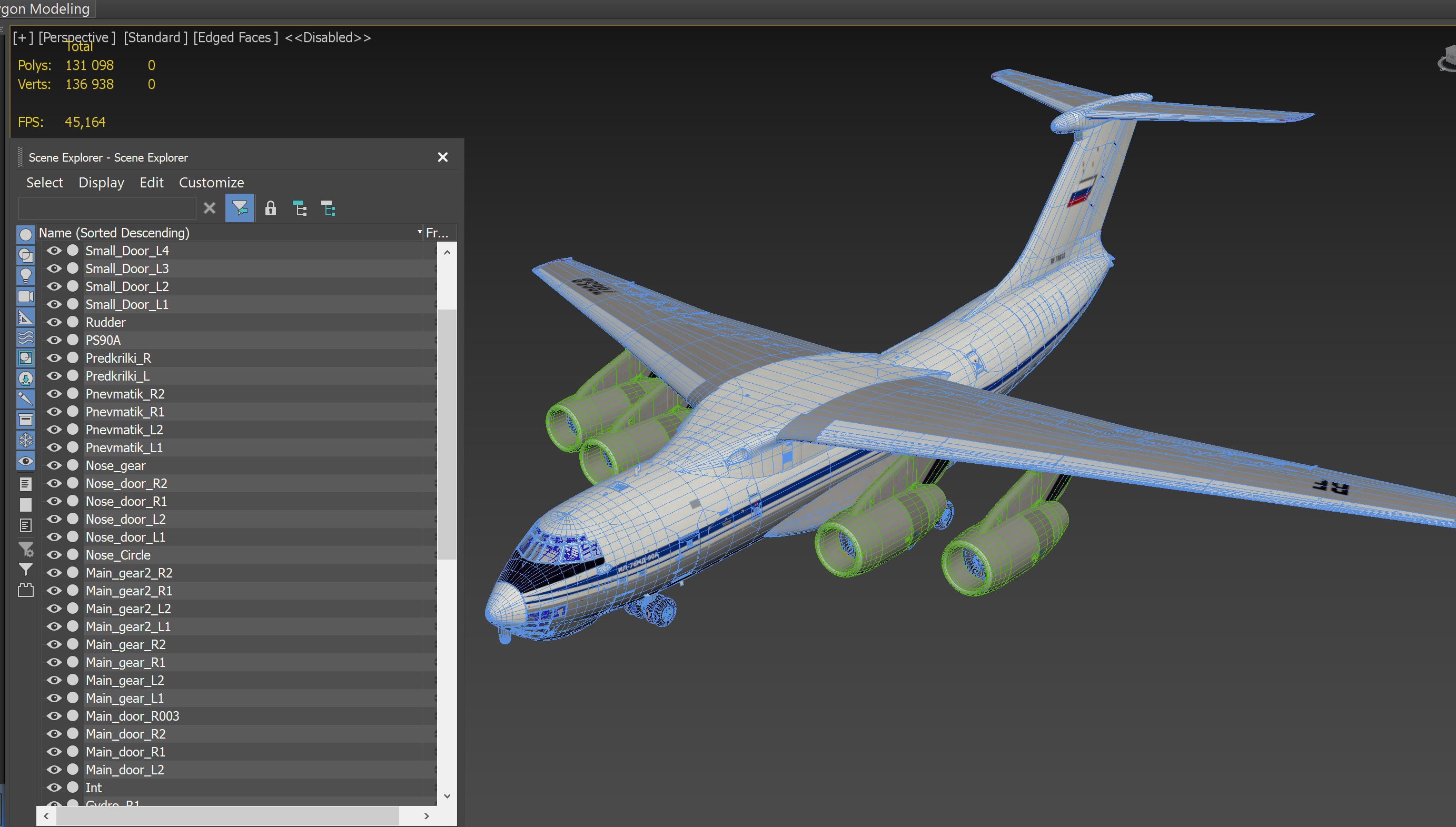 Il-76 MD-90A Airlifter 3D model_20
