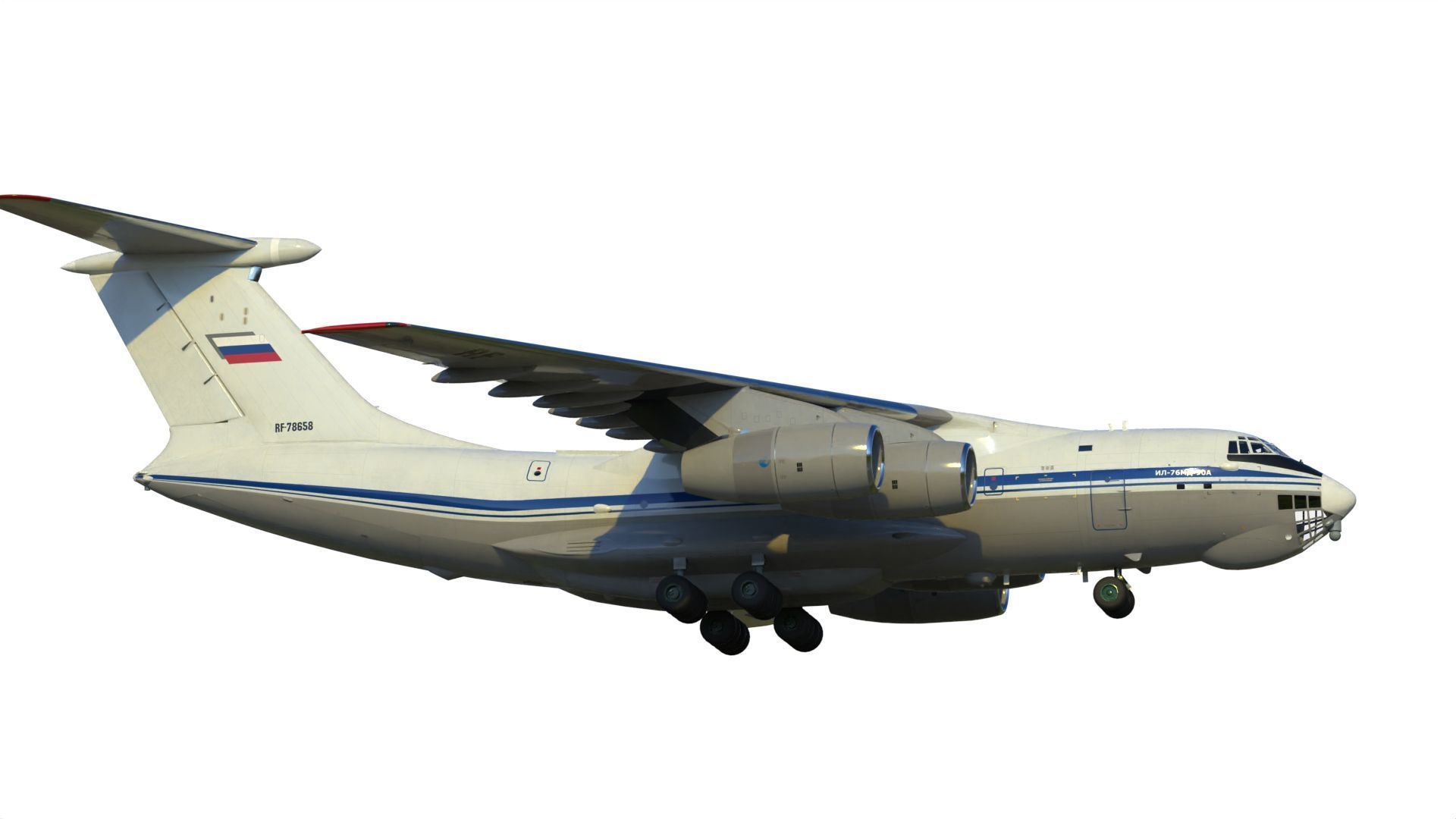 Il-76 MD-90A Airlifter 3D model_3