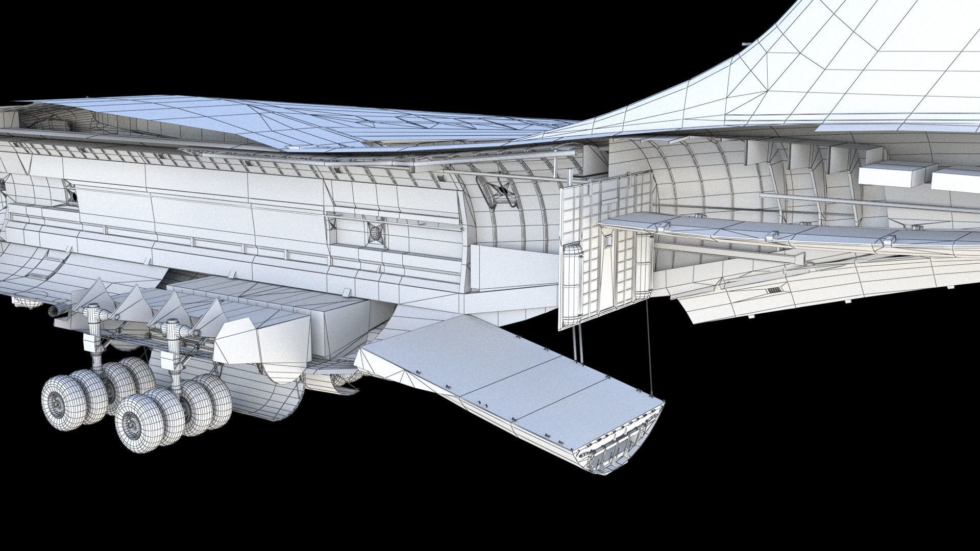 Il-76 MD-90A Airlifter 3D model_29
