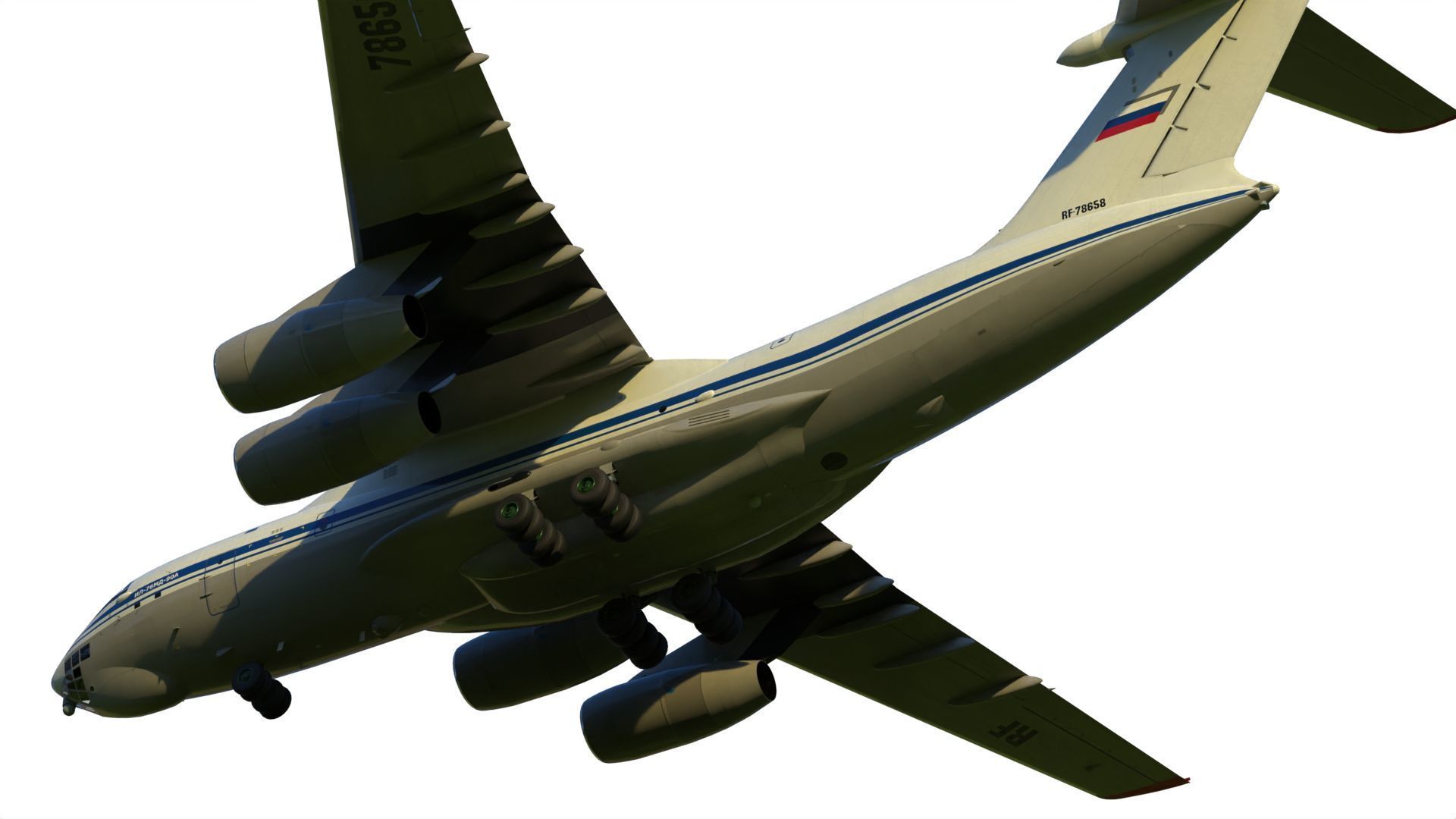 Il-76 MD-90A Airlifter 3D model_6
