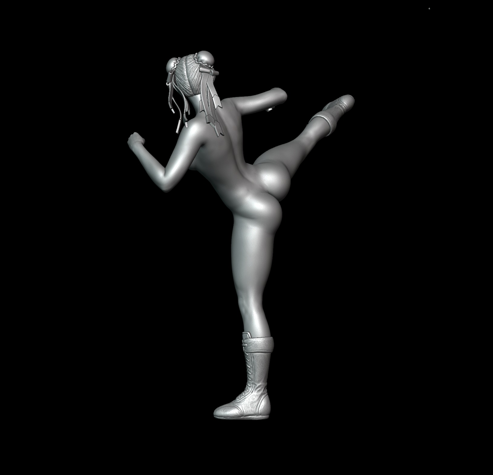 Chun-Li VS Cammy - Street Fighter - Diorama 3D print model_15