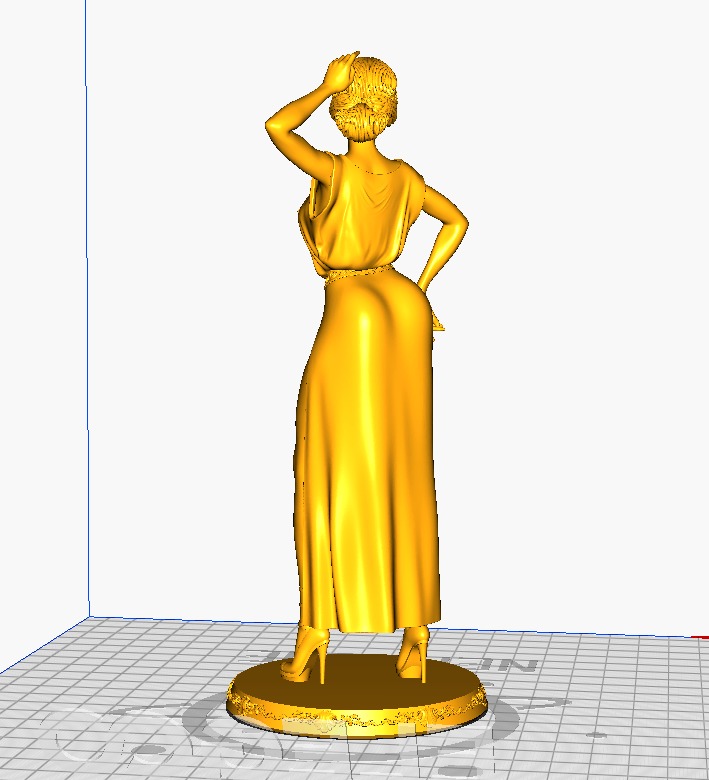 Terpsichore Muse 3D print model_10