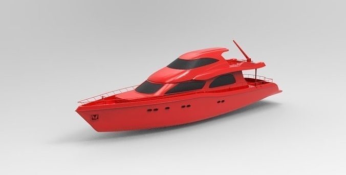 yacht  3D model