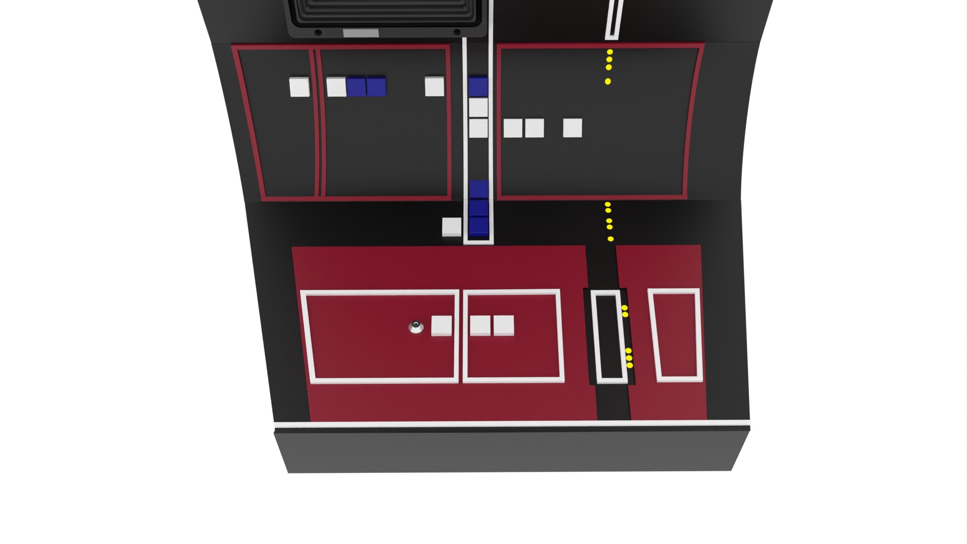 Set 3a - Control Panels Wall 1-6 scale Hottoys 3D print model_64