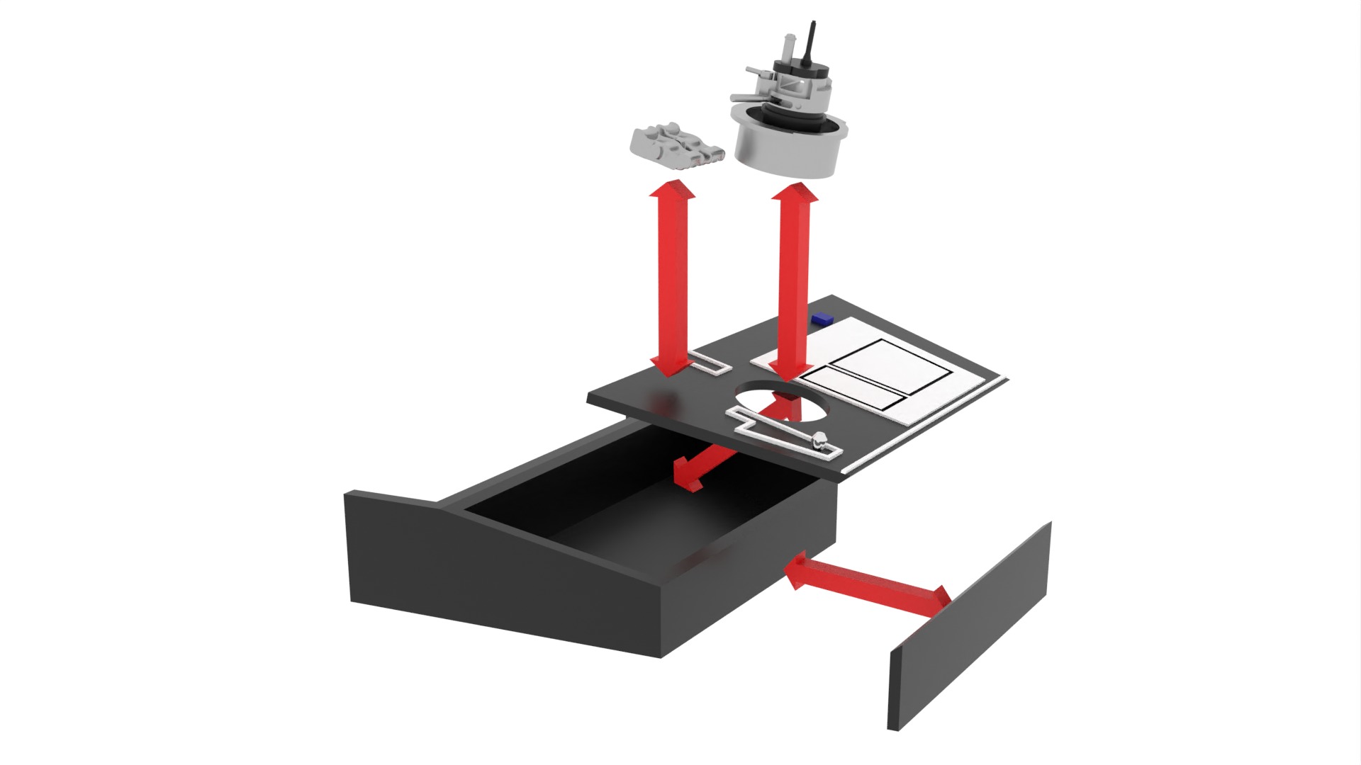 Set 3a - Control Panels Wall 1-6 scale Hottoys 3D print model_65