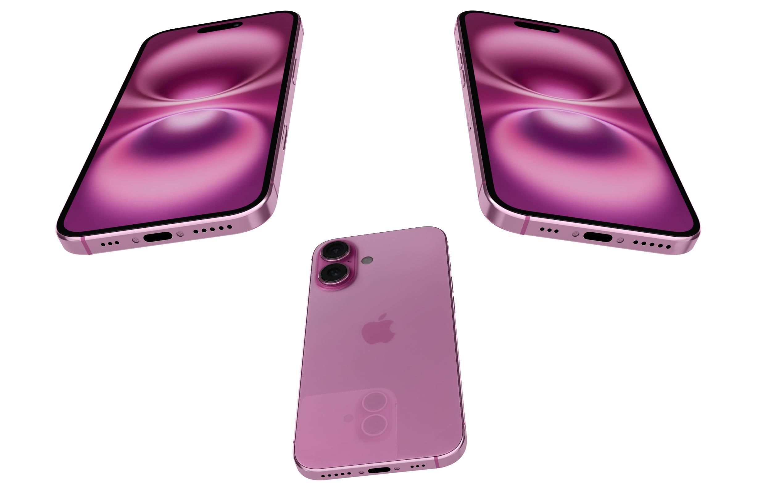 Apple iPhone 16 16 Plus 16 Pro And 16 Pro Max 3D model_18