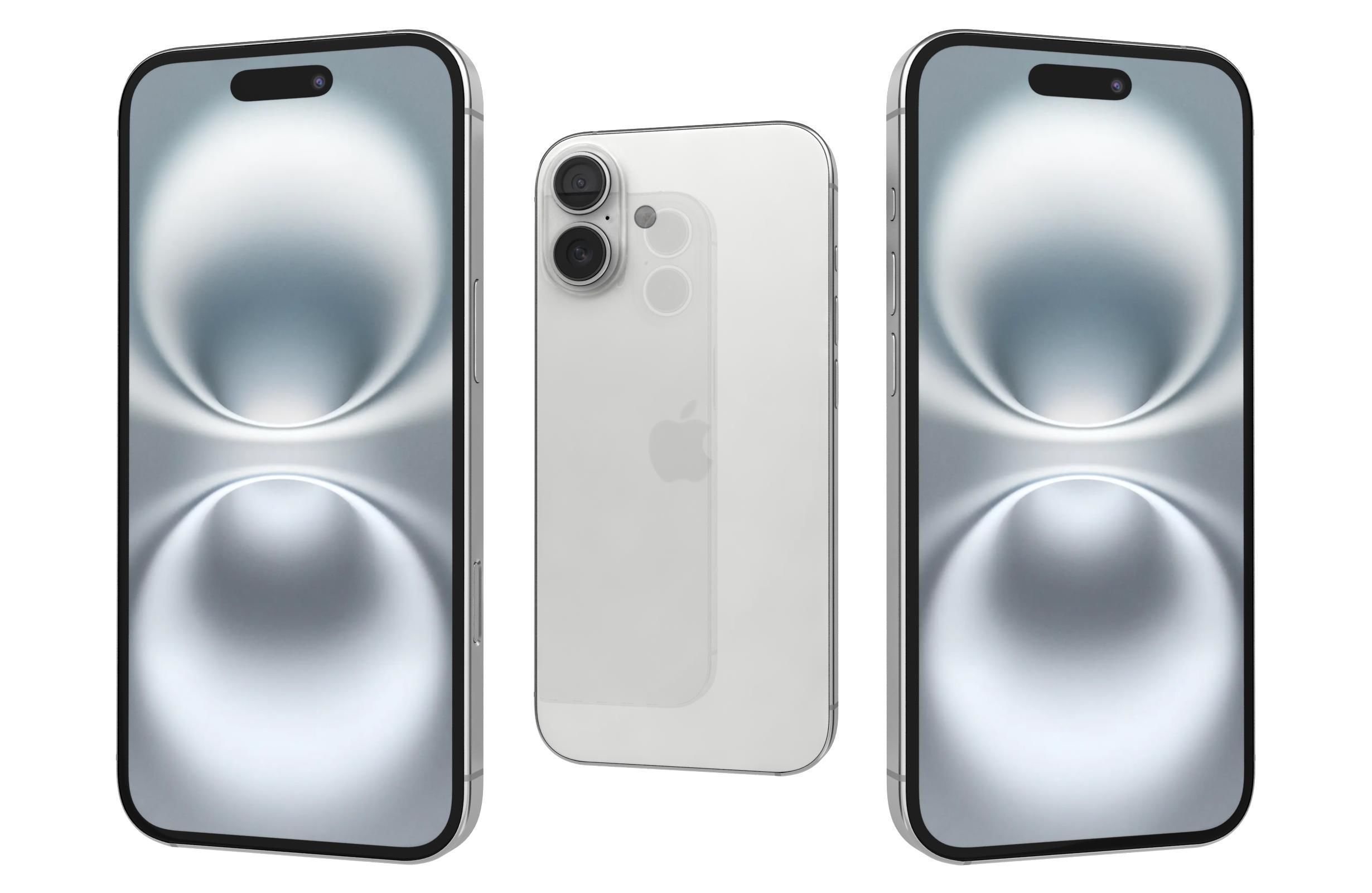 Apple iPhone 16 16 Plus 16 Pro And 16 Pro Max 3D model_57