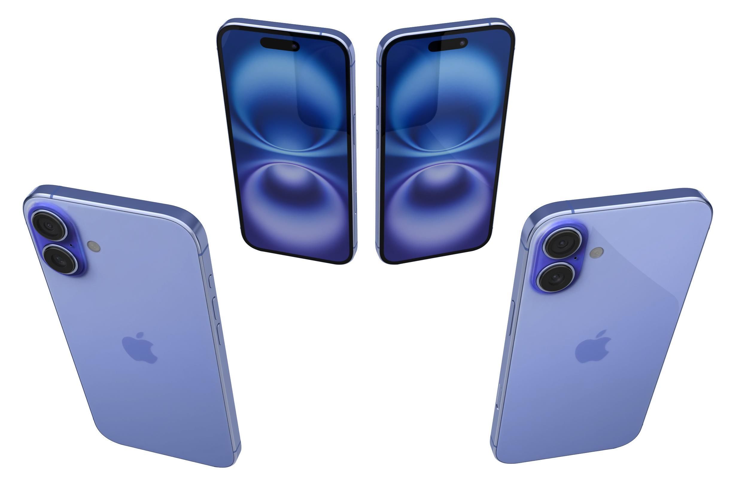 Apple iPhone 16 16 Plus 16 Pro And 16 Pro Max 3D model_20