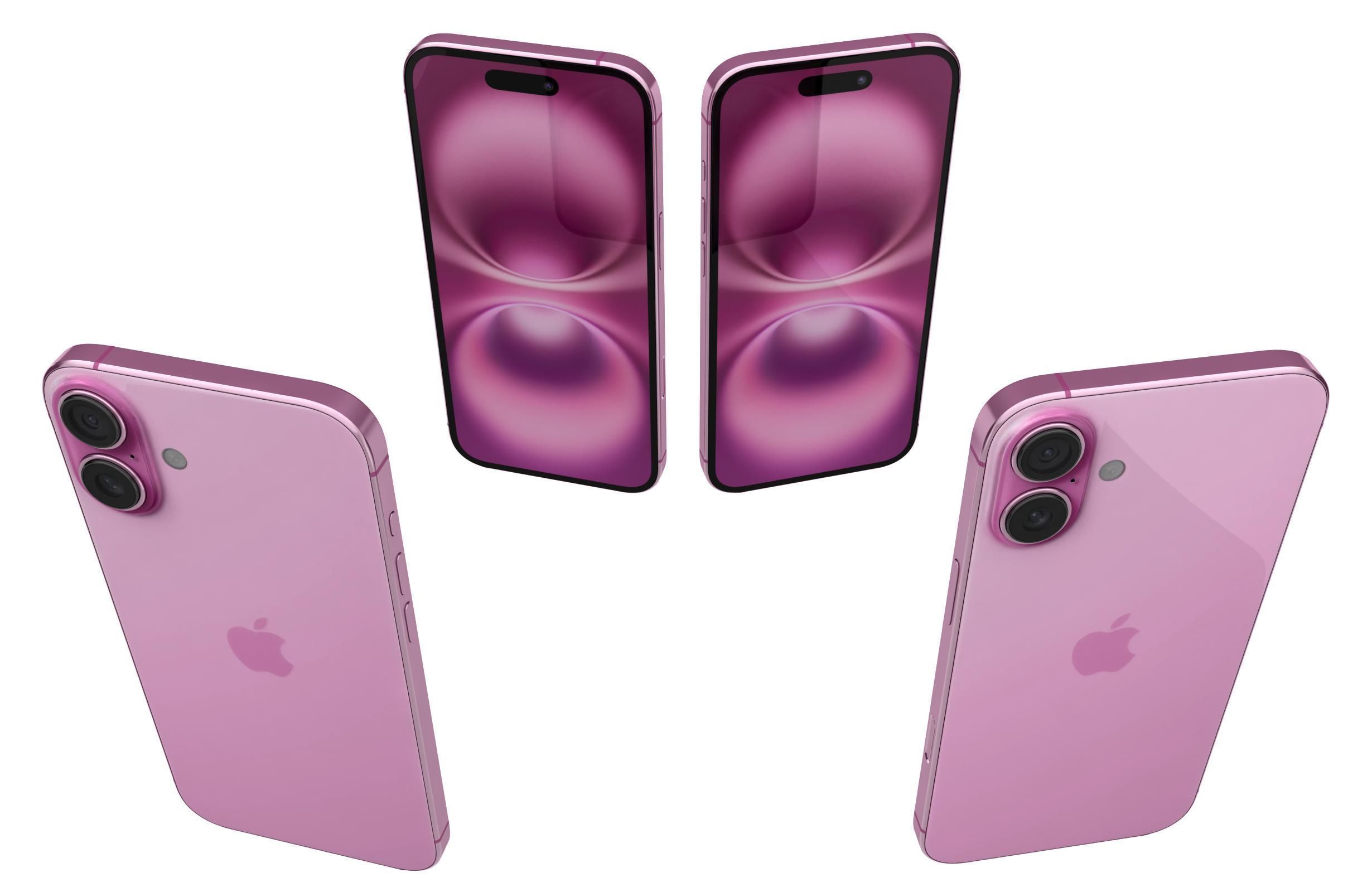 Apple iPhone 16 16 Plus 16 Pro And 16 Pro Max 3D model_74