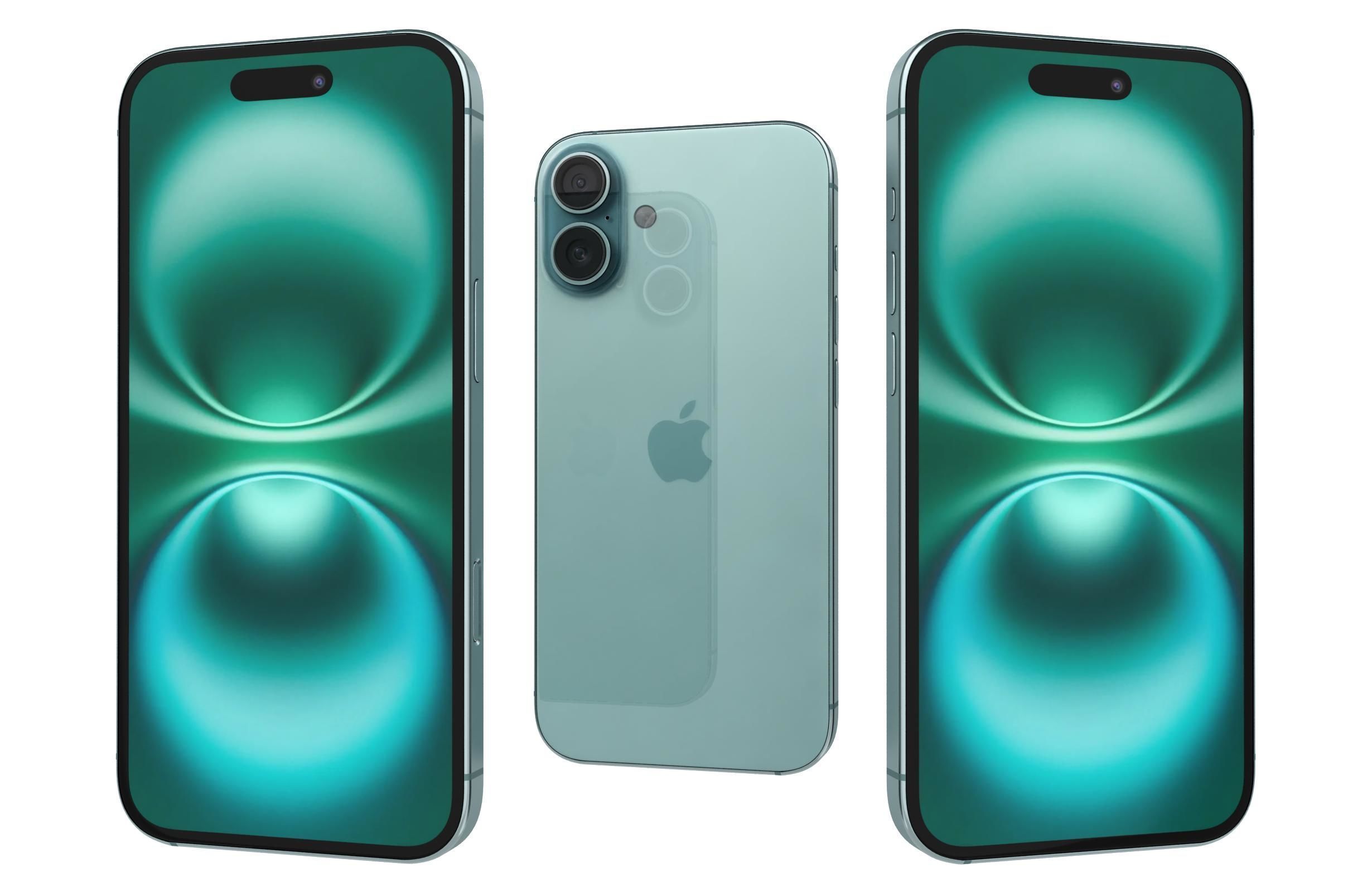 Apple iPhone 16 16 Plus 16 Pro And 16 Pro Max 3D model_13