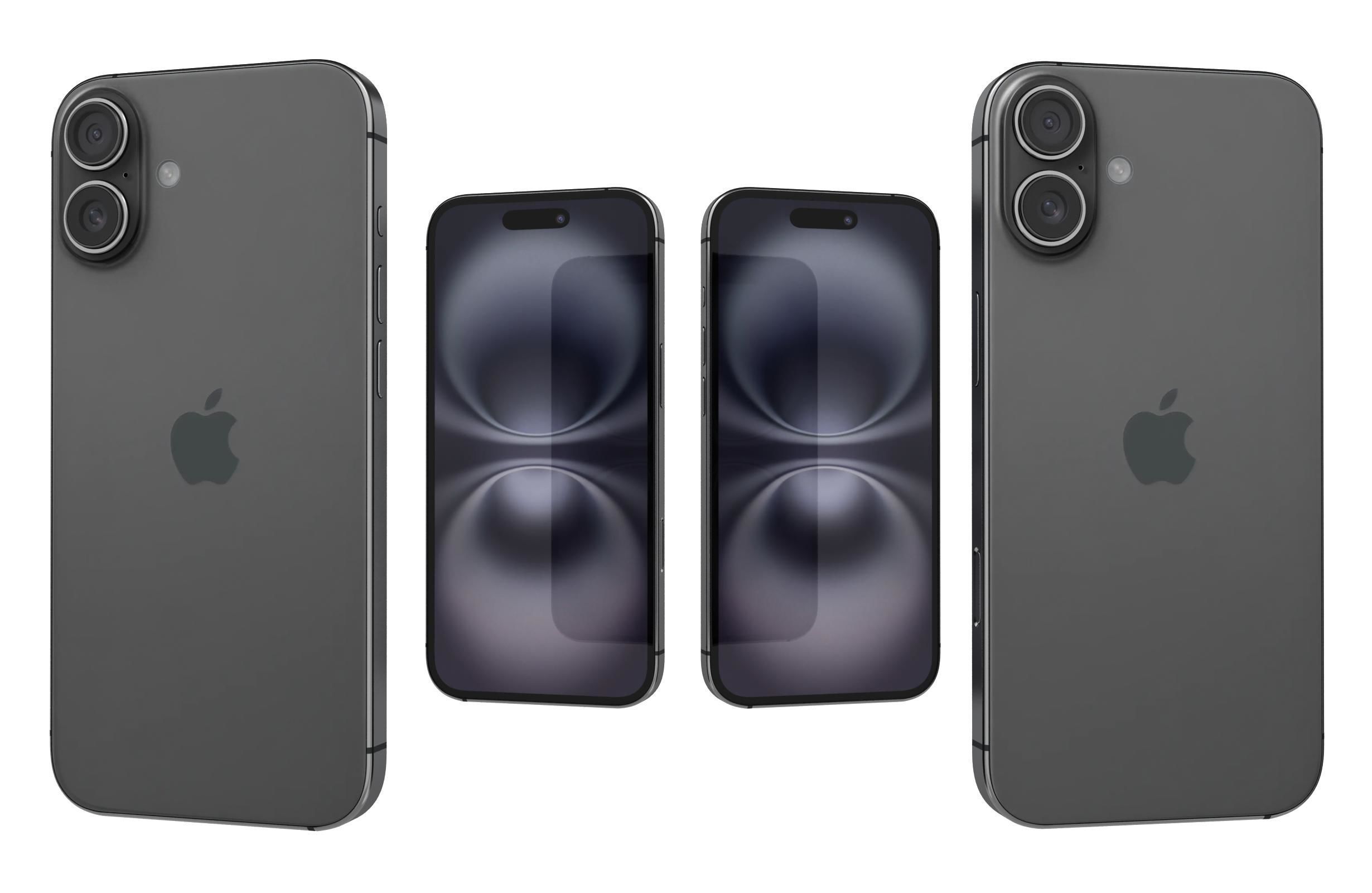 Apple iPhone 16 16 Plus 16 Pro And 16 Pro Max 3D model_71