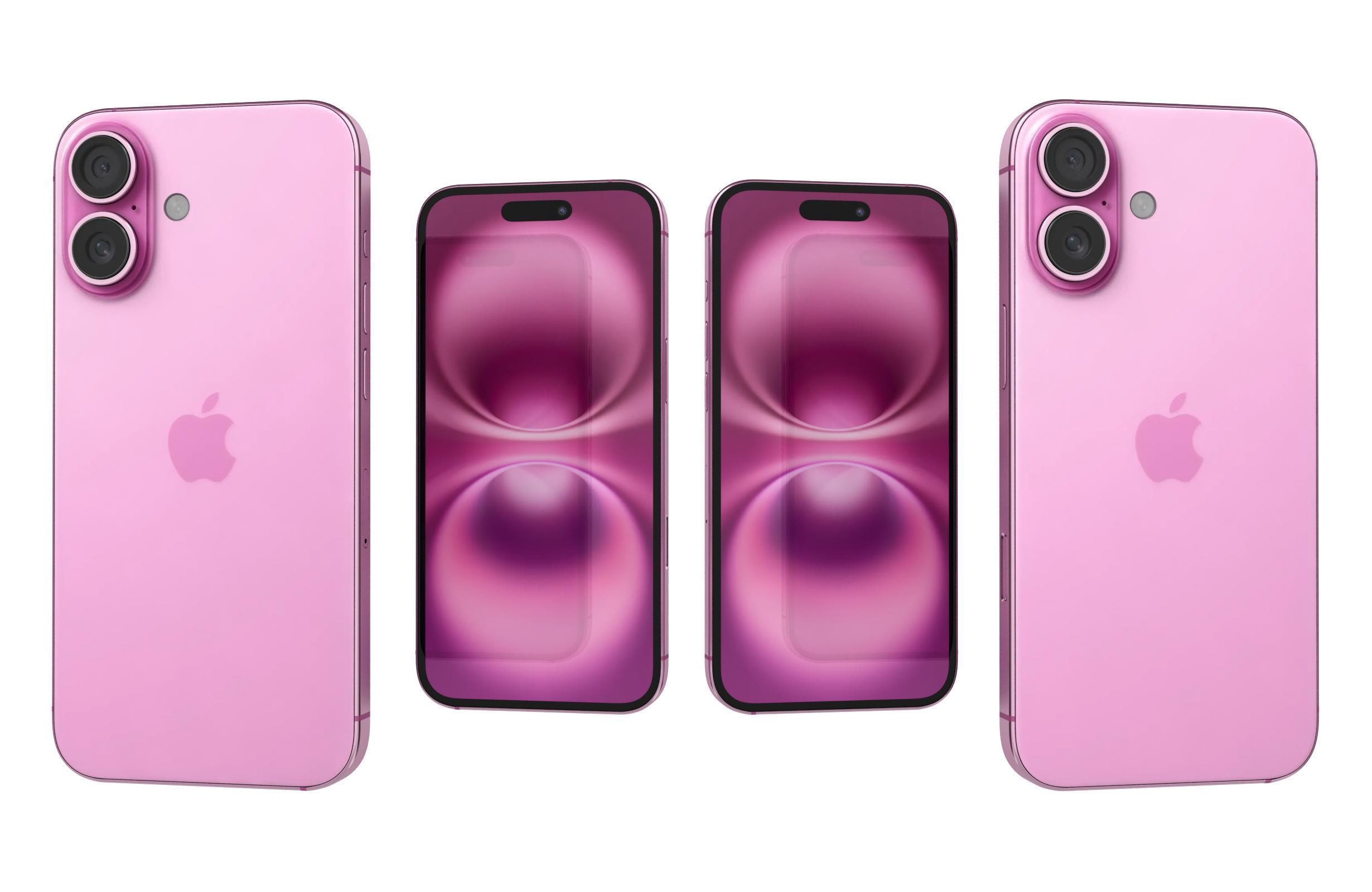 Apple iPhone 16 16 Plus 16 Pro And 16 Pro Max 3D model_45