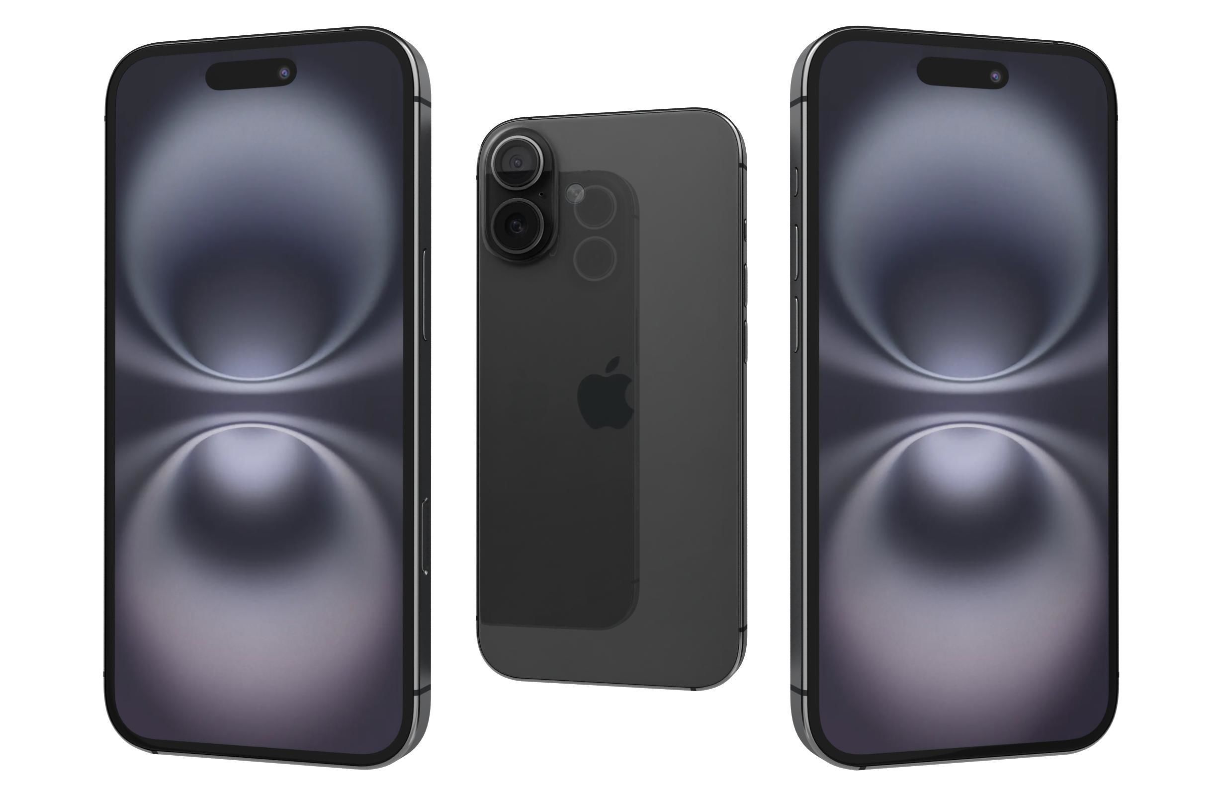 Apple iPhone 16 16 Plus 16 Pro And 16 Pro Max 3D model_39