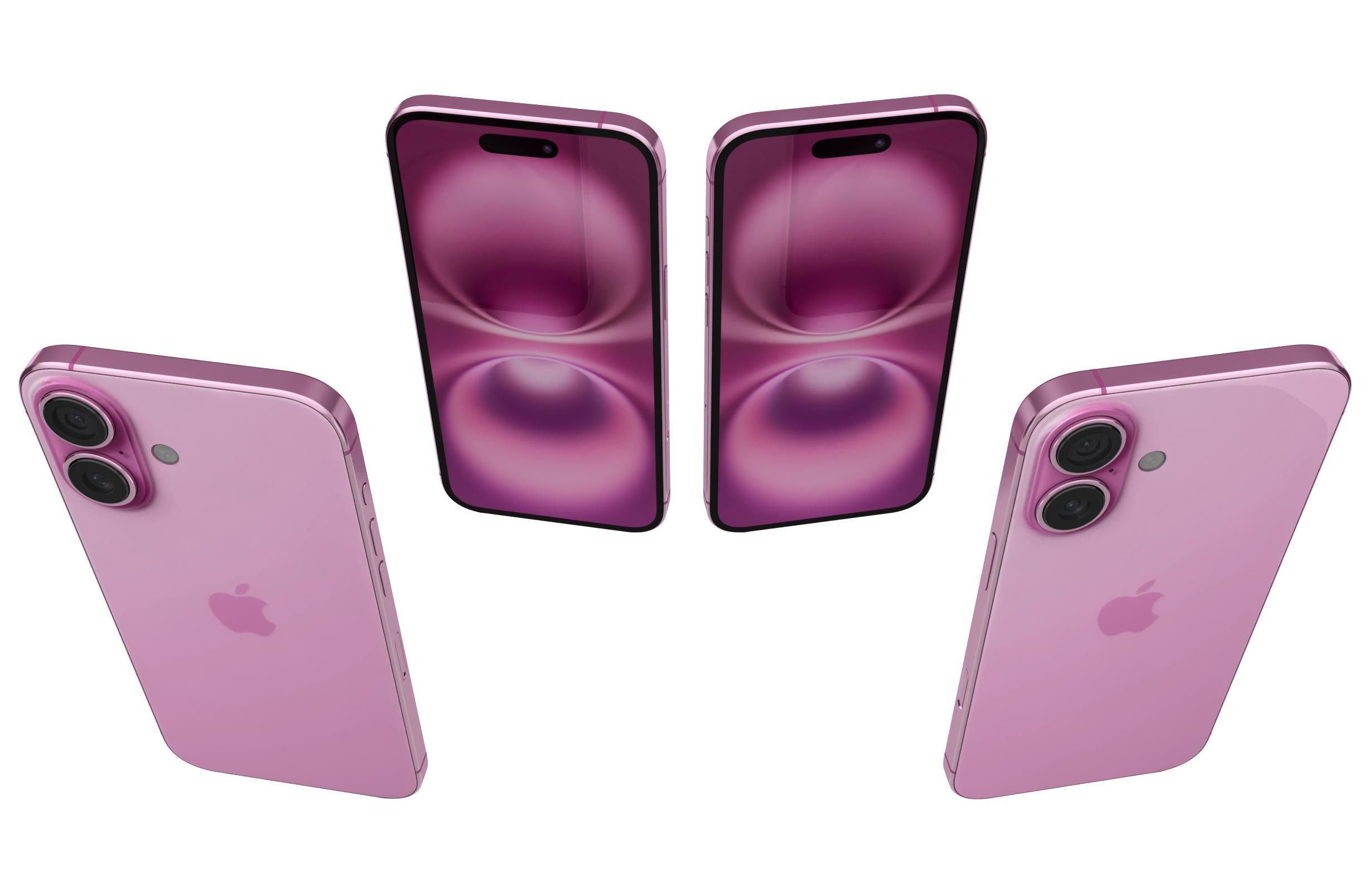 Apple iPhone 16 16 Plus 16 Pro And 16 Pro Max 3D model_80