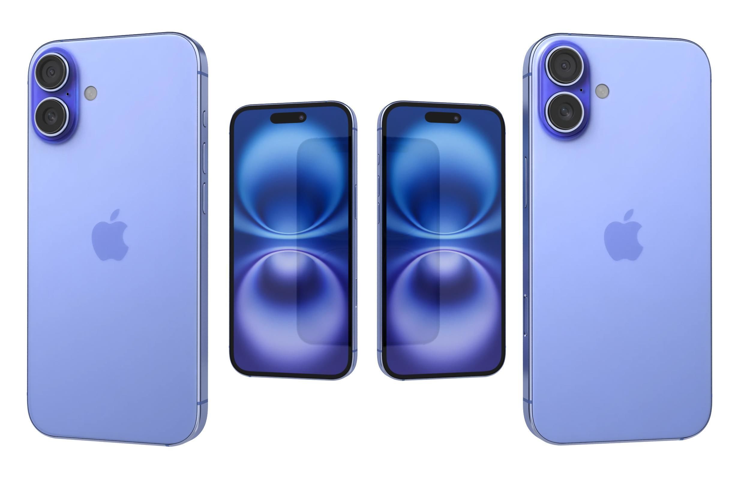 Apple iPhone 16 16 Plus 16 Pro And 16 Pro Max 3D model_48