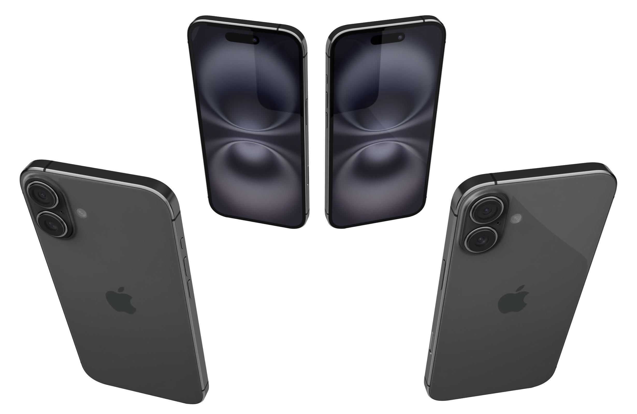 Apple iPhone 16 16 Plus 16 Pro And 16 Pro Max 3D model_103