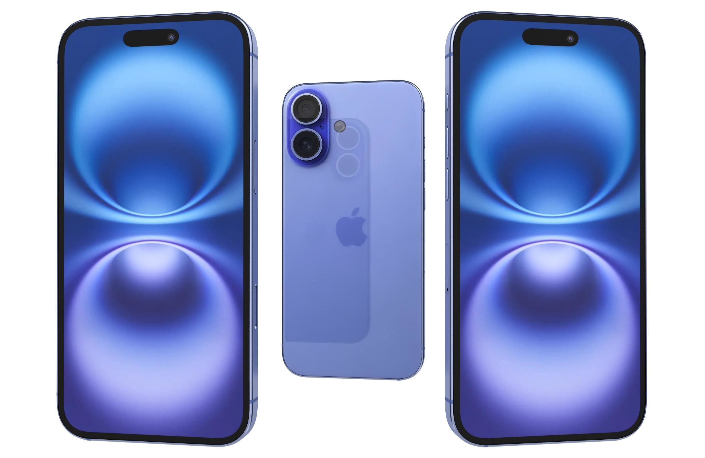 Apple iPhone 16 16 Plus 16 Pro And 16 Pro Max 3D model_55