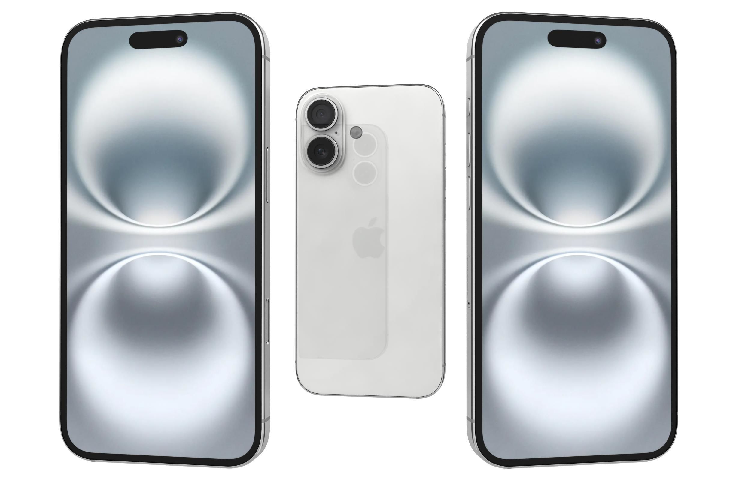Apple iPhone 16 16 Plus 16 Pro And 16 Pro Max 3D model_1