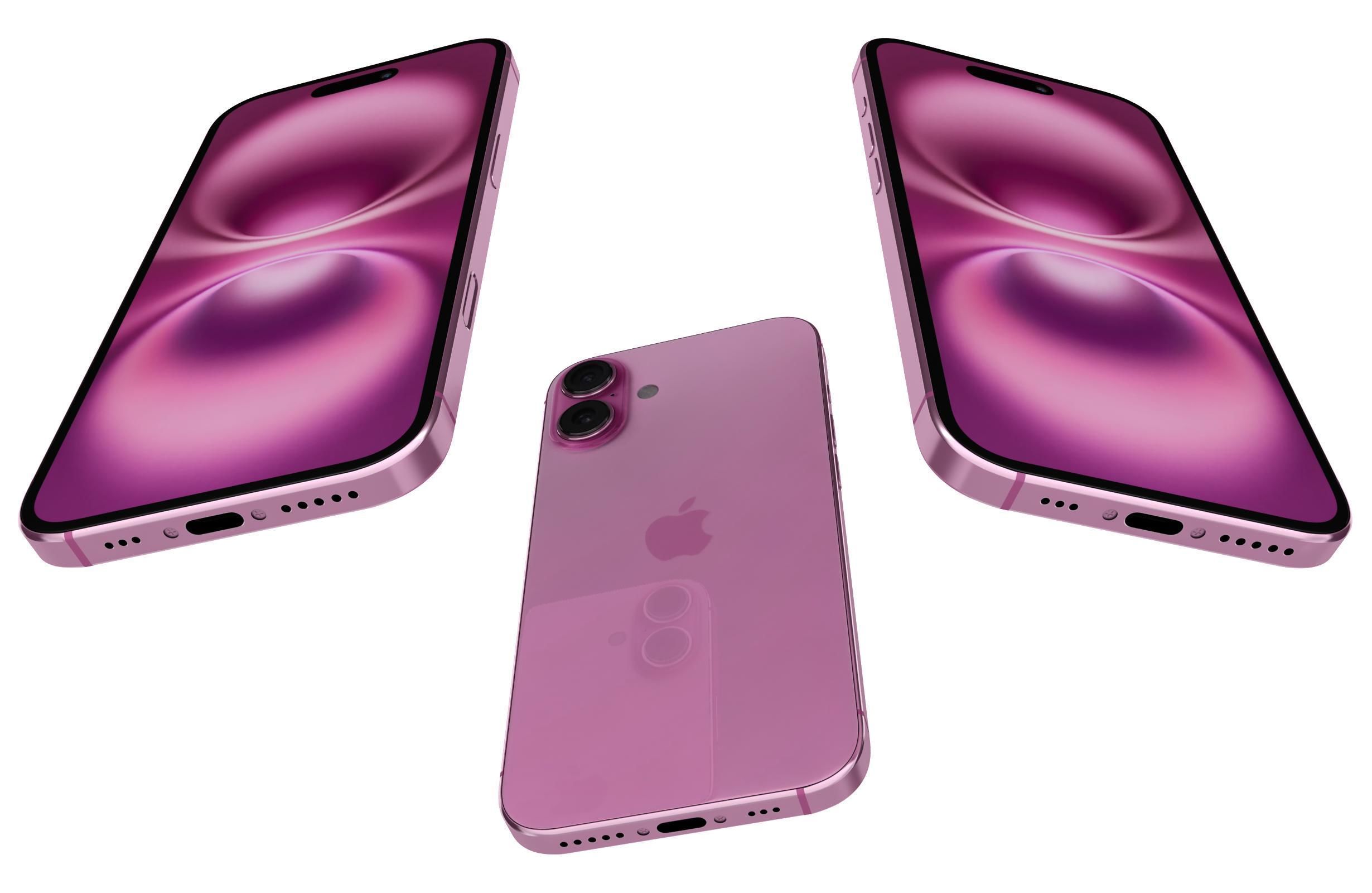 Apple iPhone 16 16 Plus 16 Pro And 16 Pro Max 3D model_54