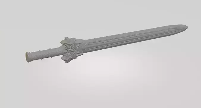 Beast Head Sword 3D print model
