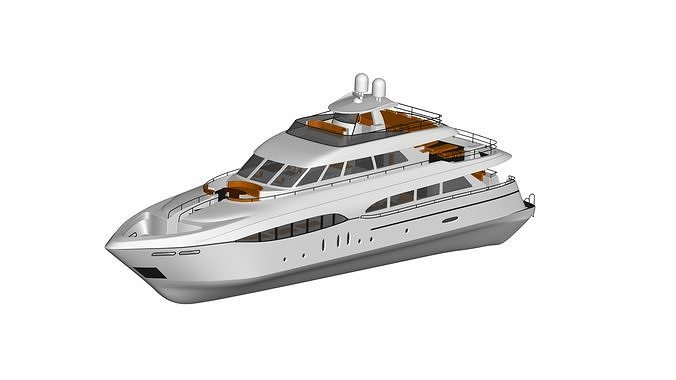 yacht  3D model