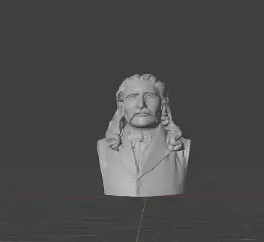 Wild Bill Hickok 3D print model