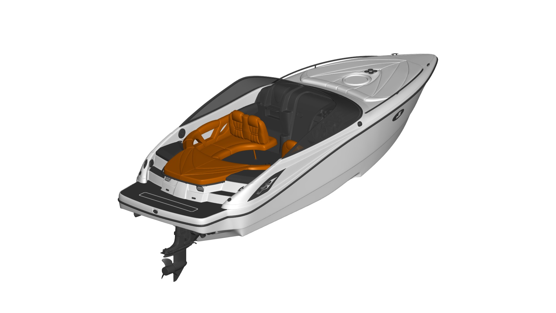 Speed Craft  3D model_1