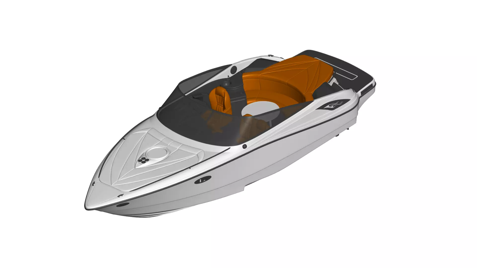Speed Craft  3D model_0