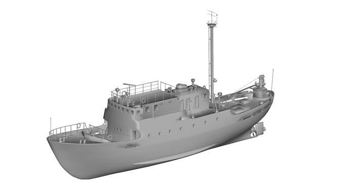 vessel 3D model