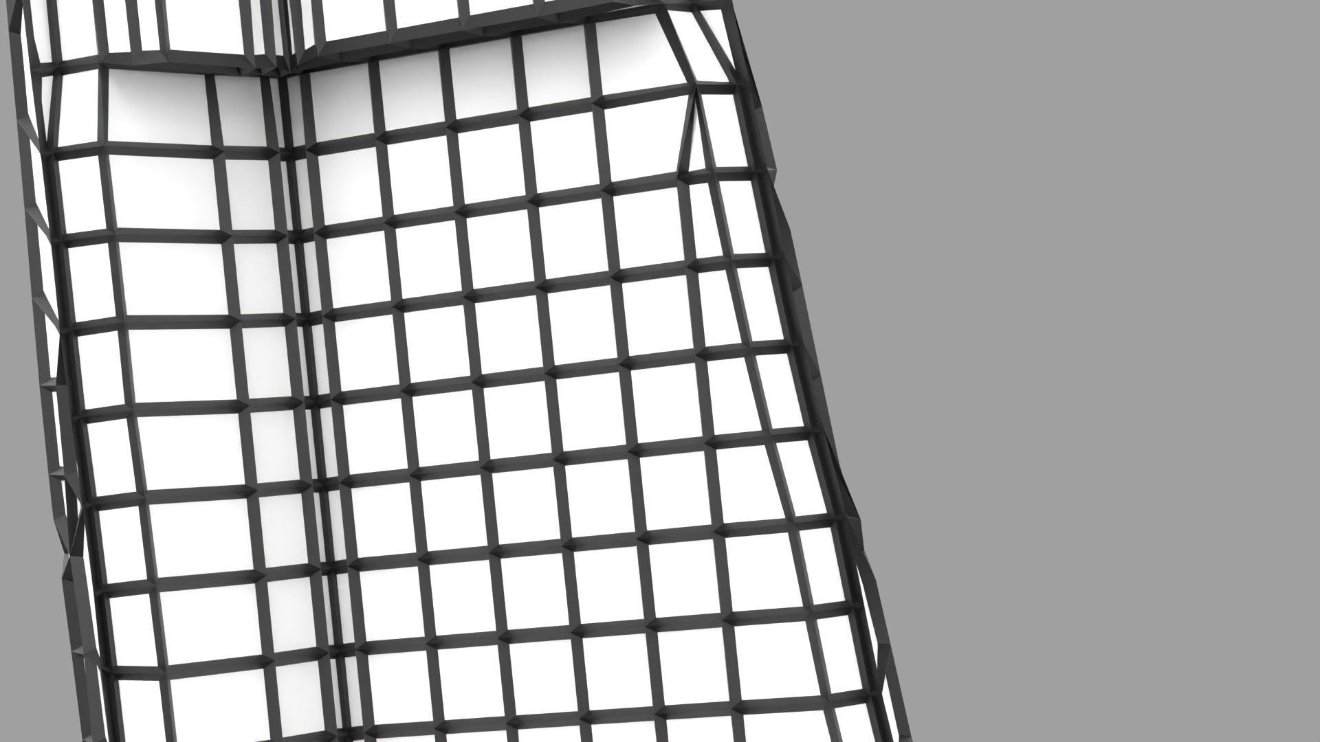 Osteoporosis and its stages Low-poly 3D model_52