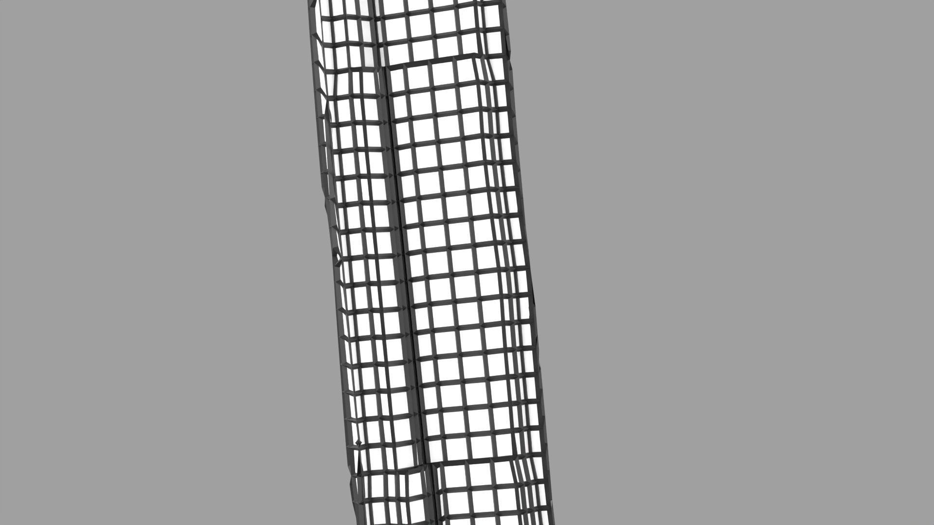 Osteoporosis and its stages Low-poly 3D model_41