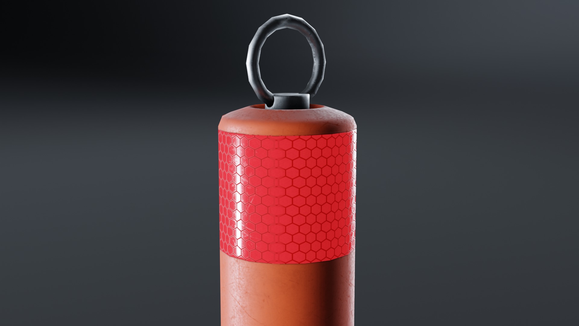 Signal Repeater Low-poly 3D model_2