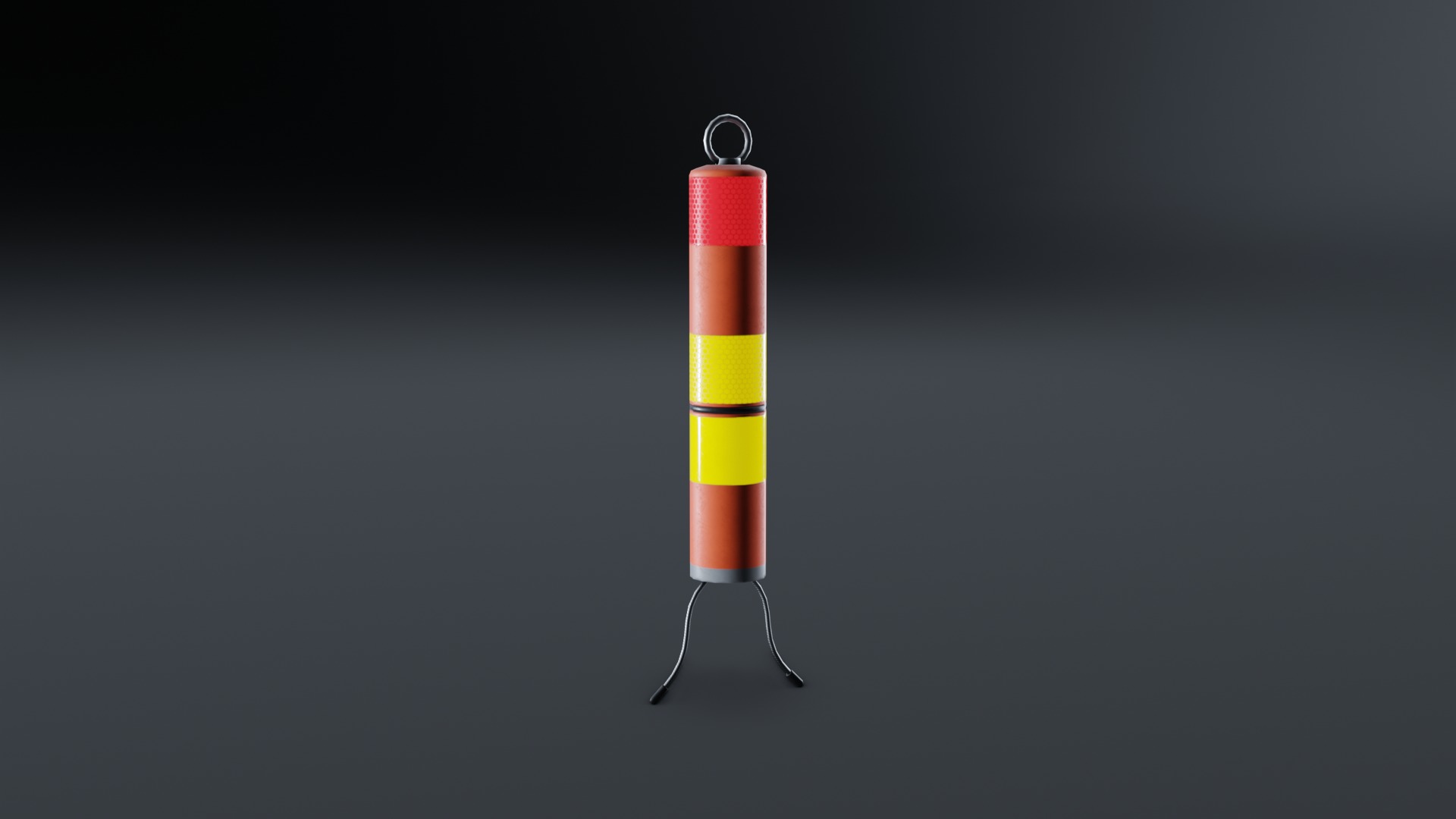 Signal Repeater Low-poly 3D model_1