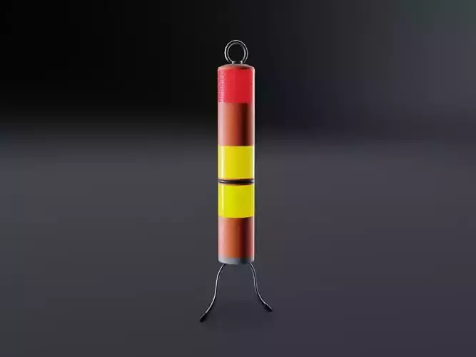 Signal Repeater Low-poly 3D model